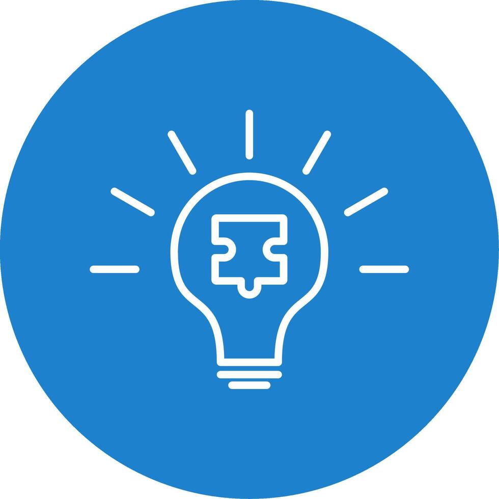 Solution Multi Color Circle Icon vector
