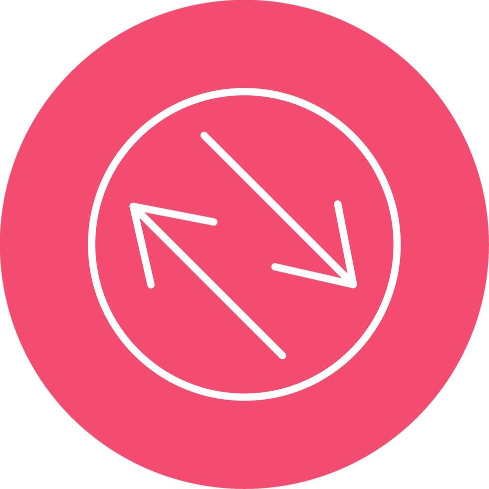 Swap Multi Color Circle Icon vector
