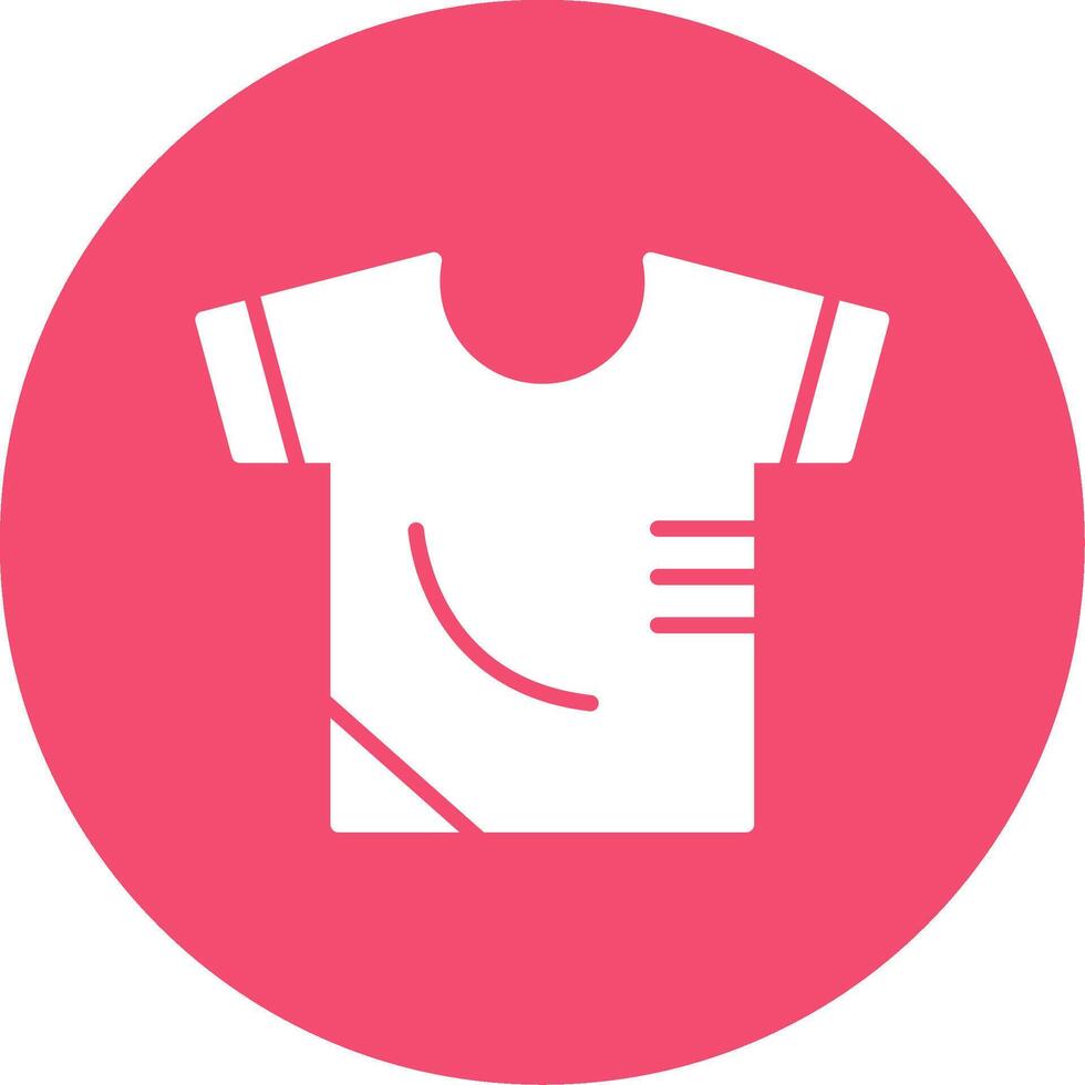 Shirt Multi Color Circle Icon vector