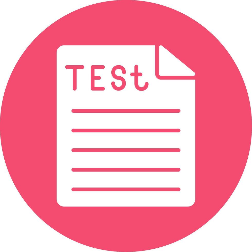 Test Multi Color Circle Icon vector