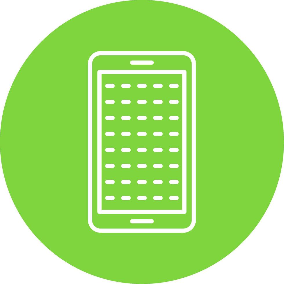 E Learning Multi Color Circle Icon vector