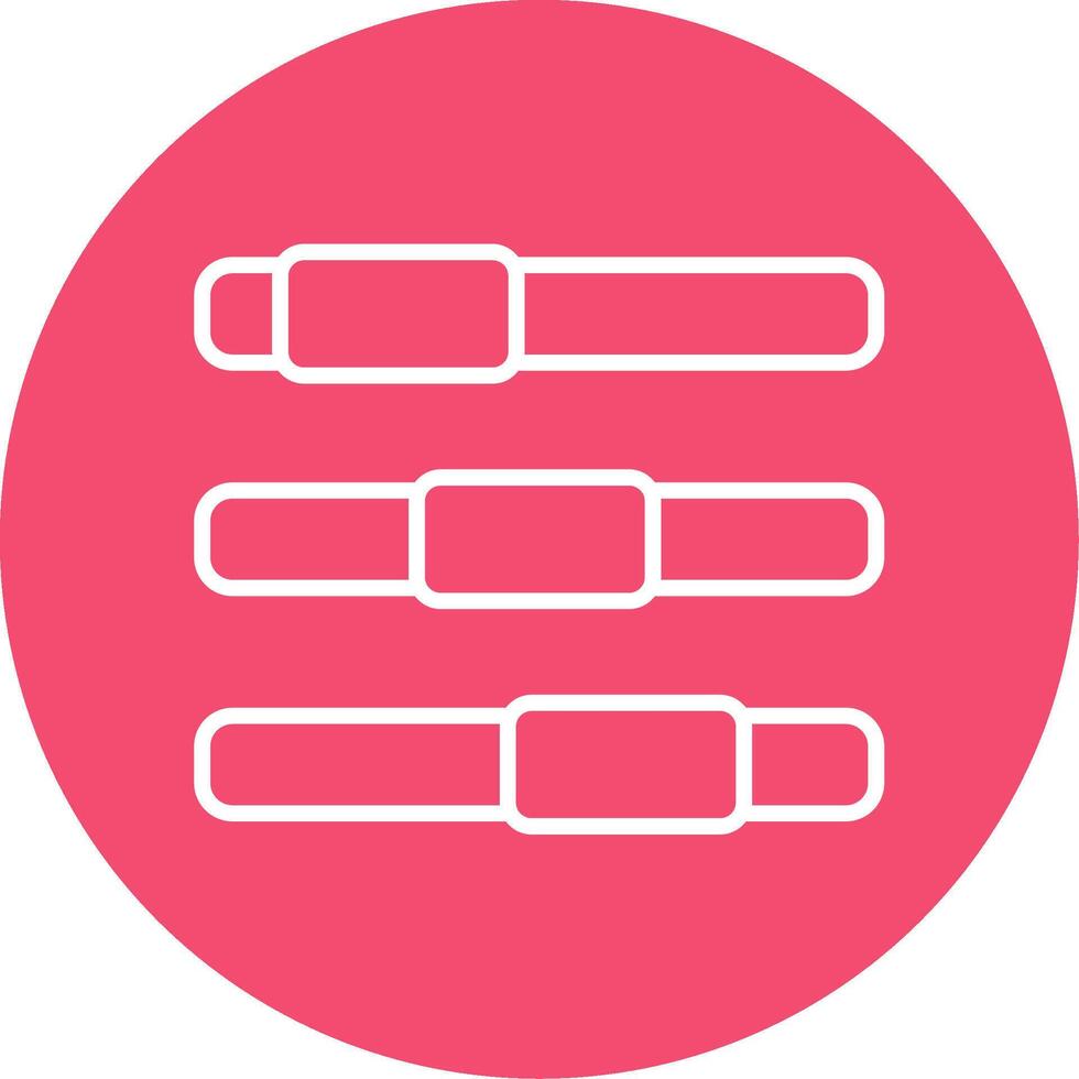 Progress Bar Multi Color Circle Icon vector