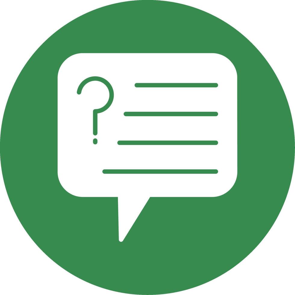Advice Multi Color Circle Icon vector