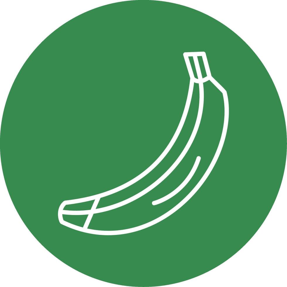 Banana Multi Color Circle Icon vector