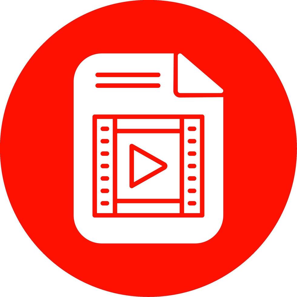 File Multi Color Circle Icon vector