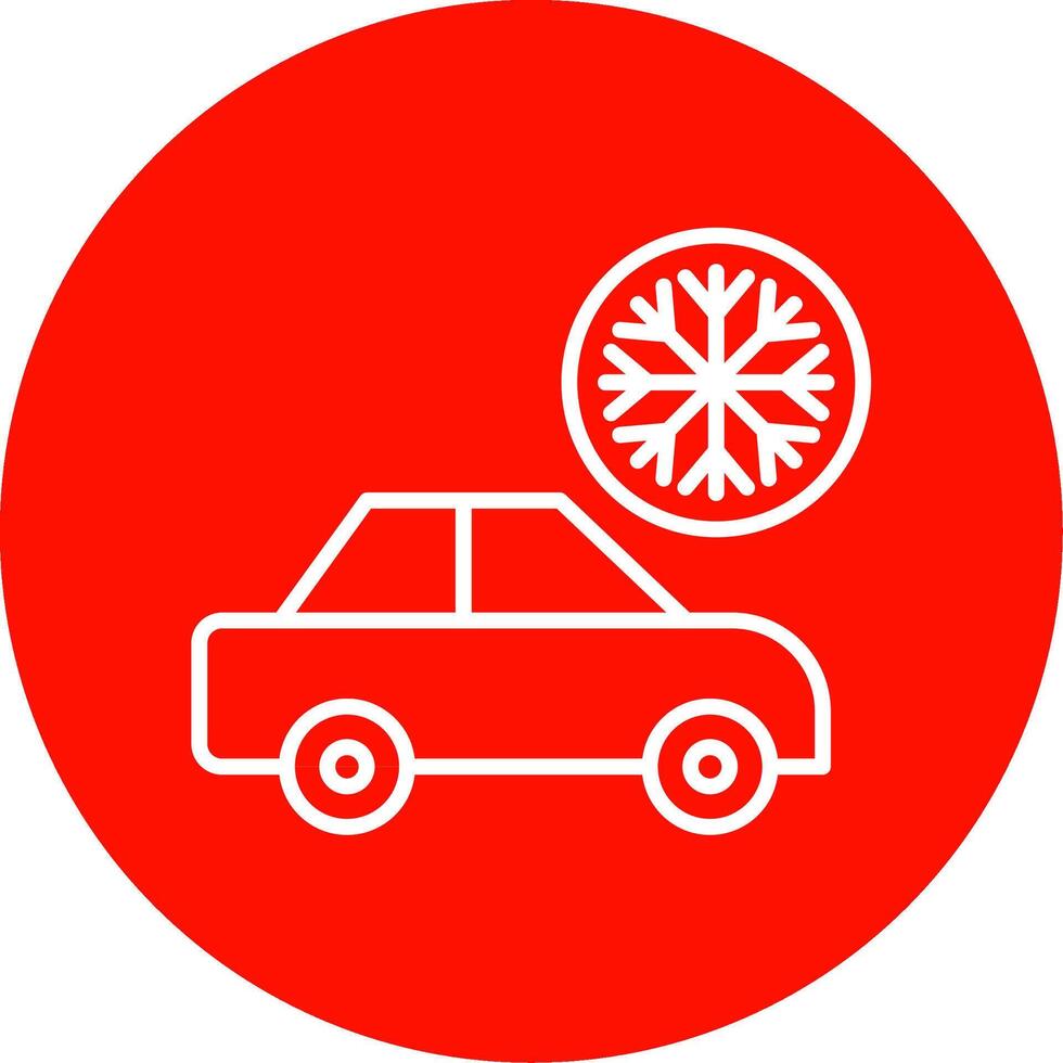 Air Flow Multi Color Circle Icon vector