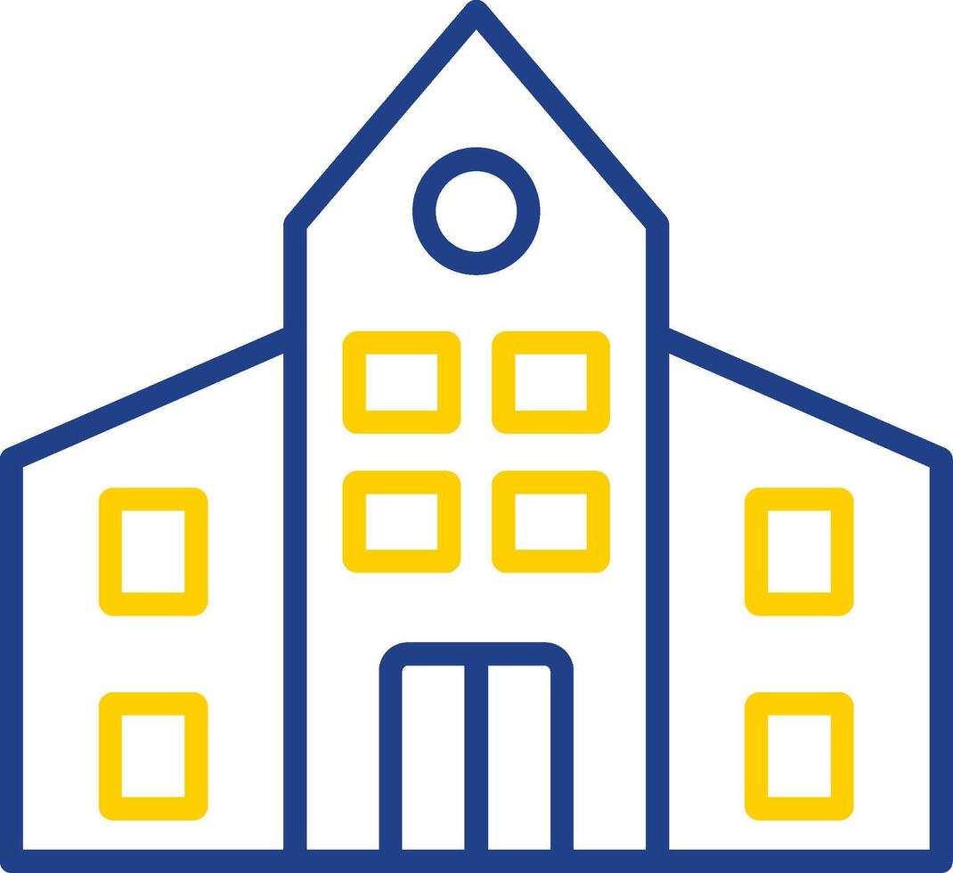 Flats Line Two Colour Icon Design vector