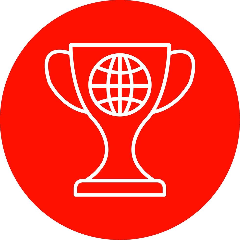 World Multi Color Circle Icon vector