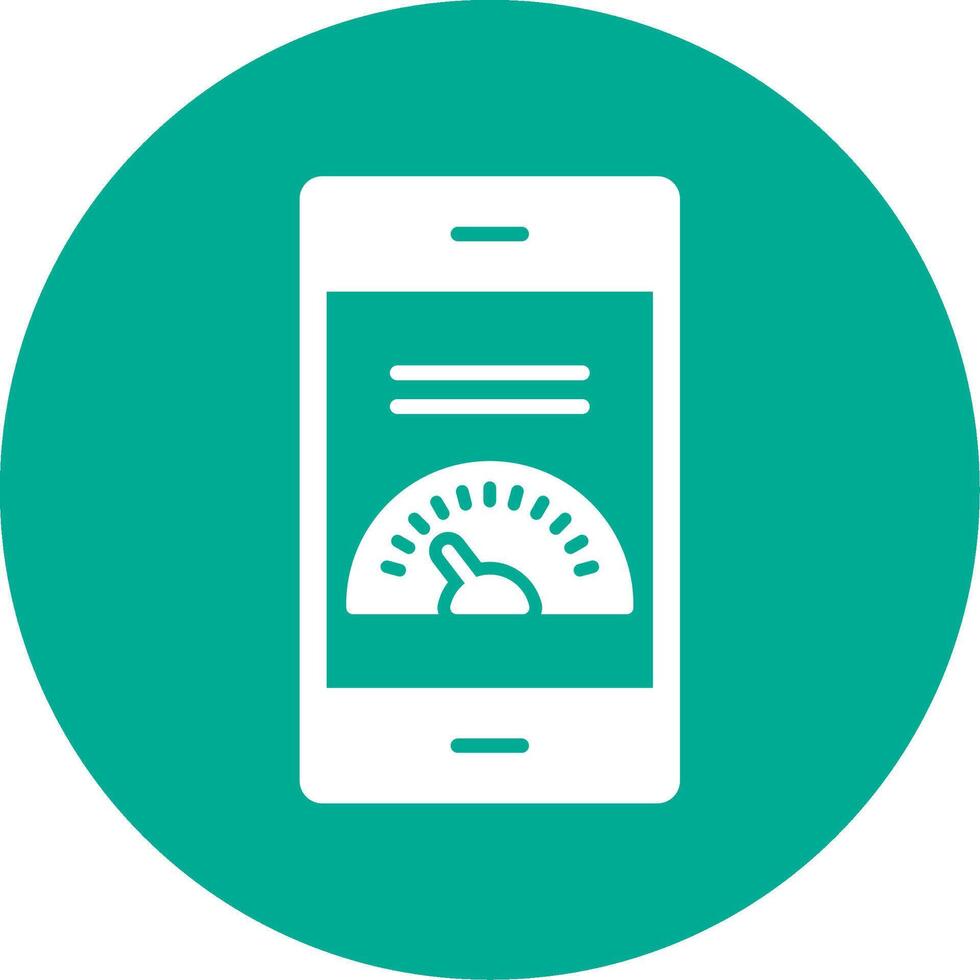 Dashboard Multi Color Circle Icon vector