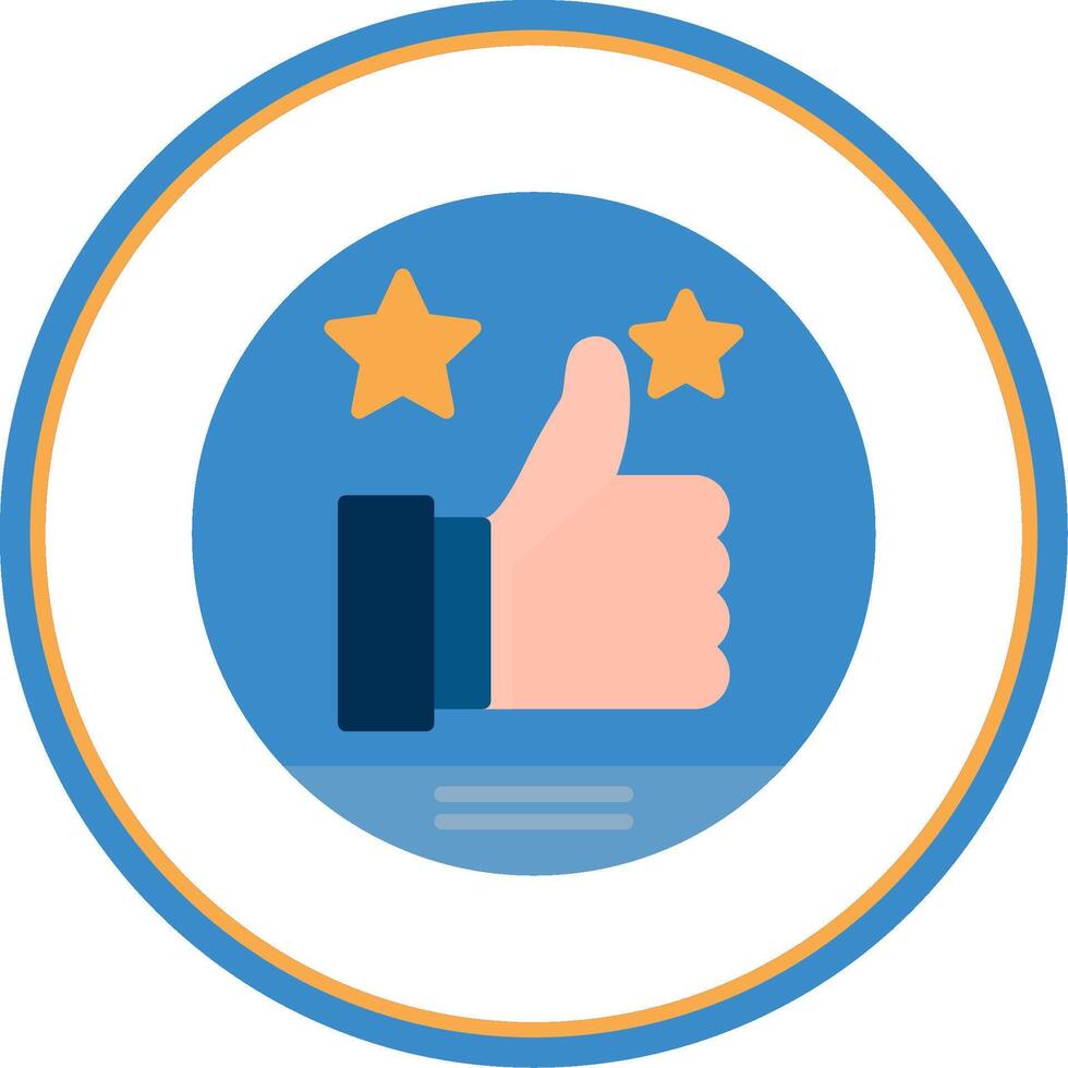 Appreciation Flat Circle Icon 43708794 Vector Art at Vecteezy