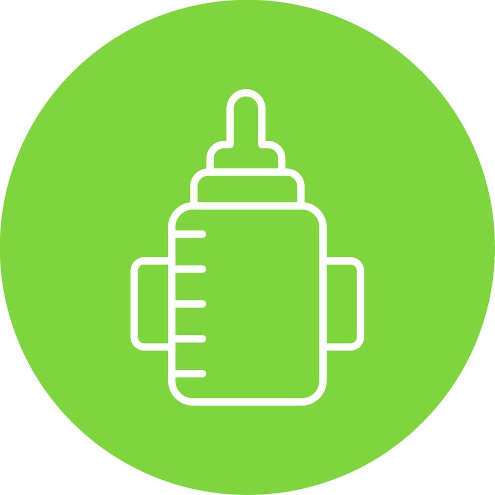 Feeder Multi Color Circle Icon vector