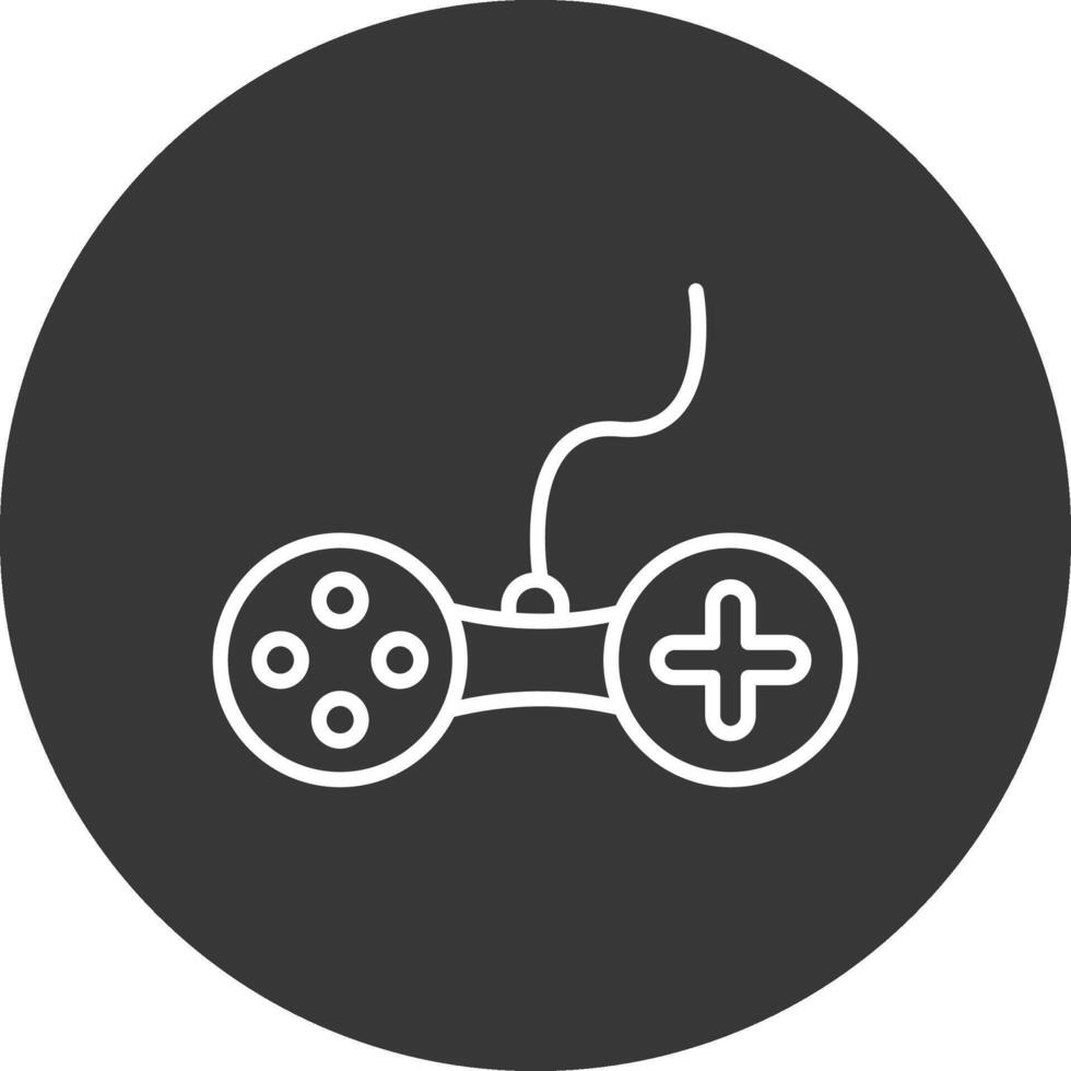Controller Line Inverted Icon Design 43708881 Vector Art at Vecteezy
