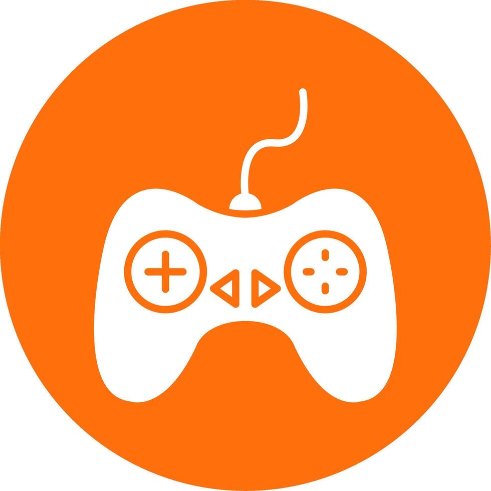 Controller Multi Color Circle Icon vector