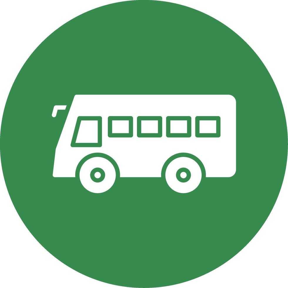 Coach Multi Color Circle Icon vector