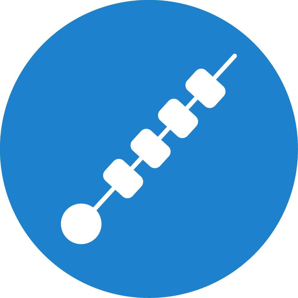 Tikka Multi Color Circle Icon vector