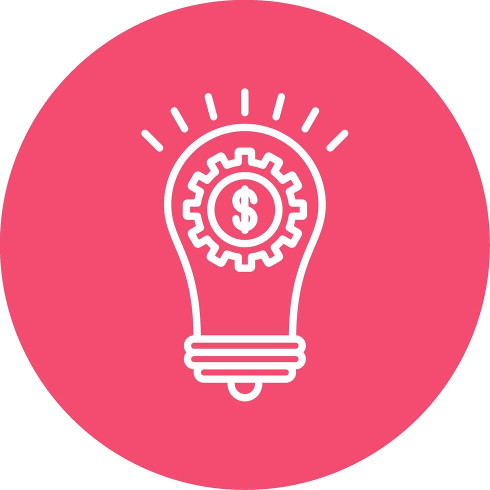 Solutions Multi Color Circle Icon vector