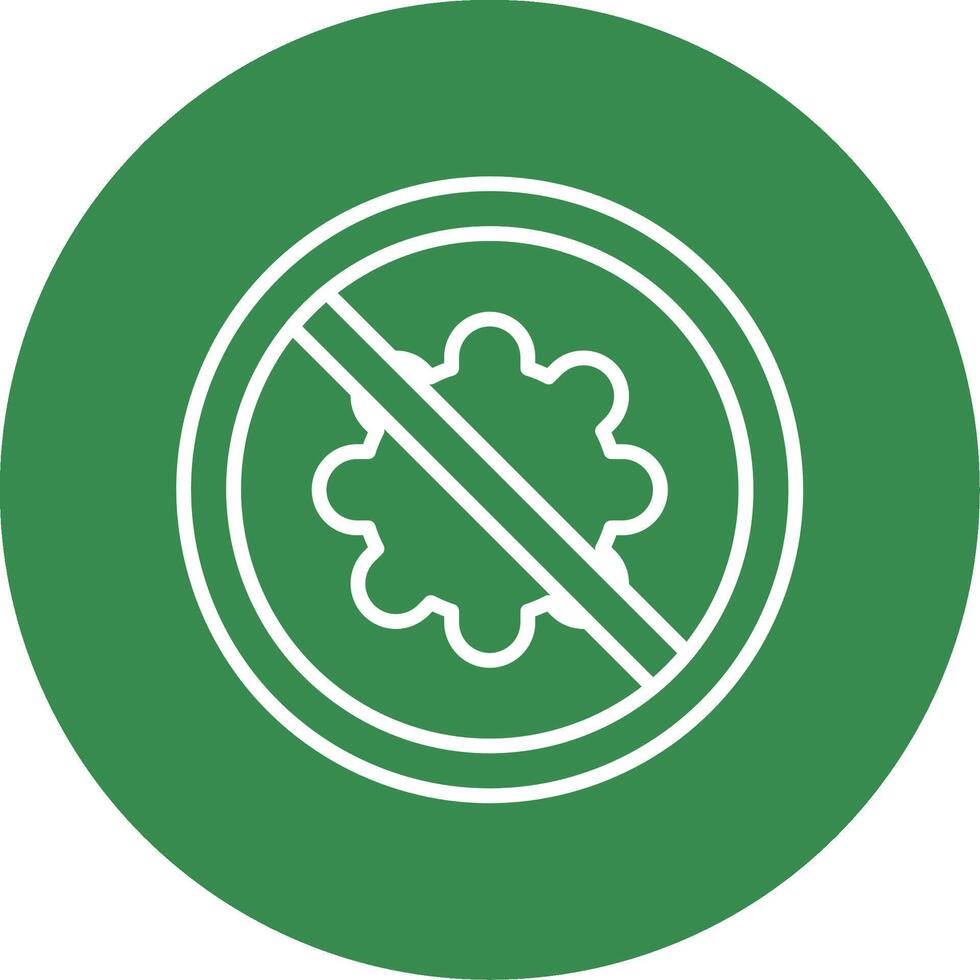 Safety Multi Color Circle Icon vector