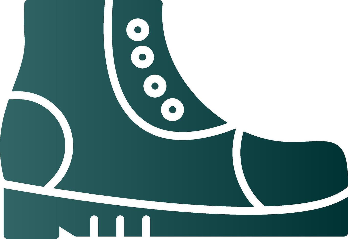 Boots Glyph Gradient Icon vector