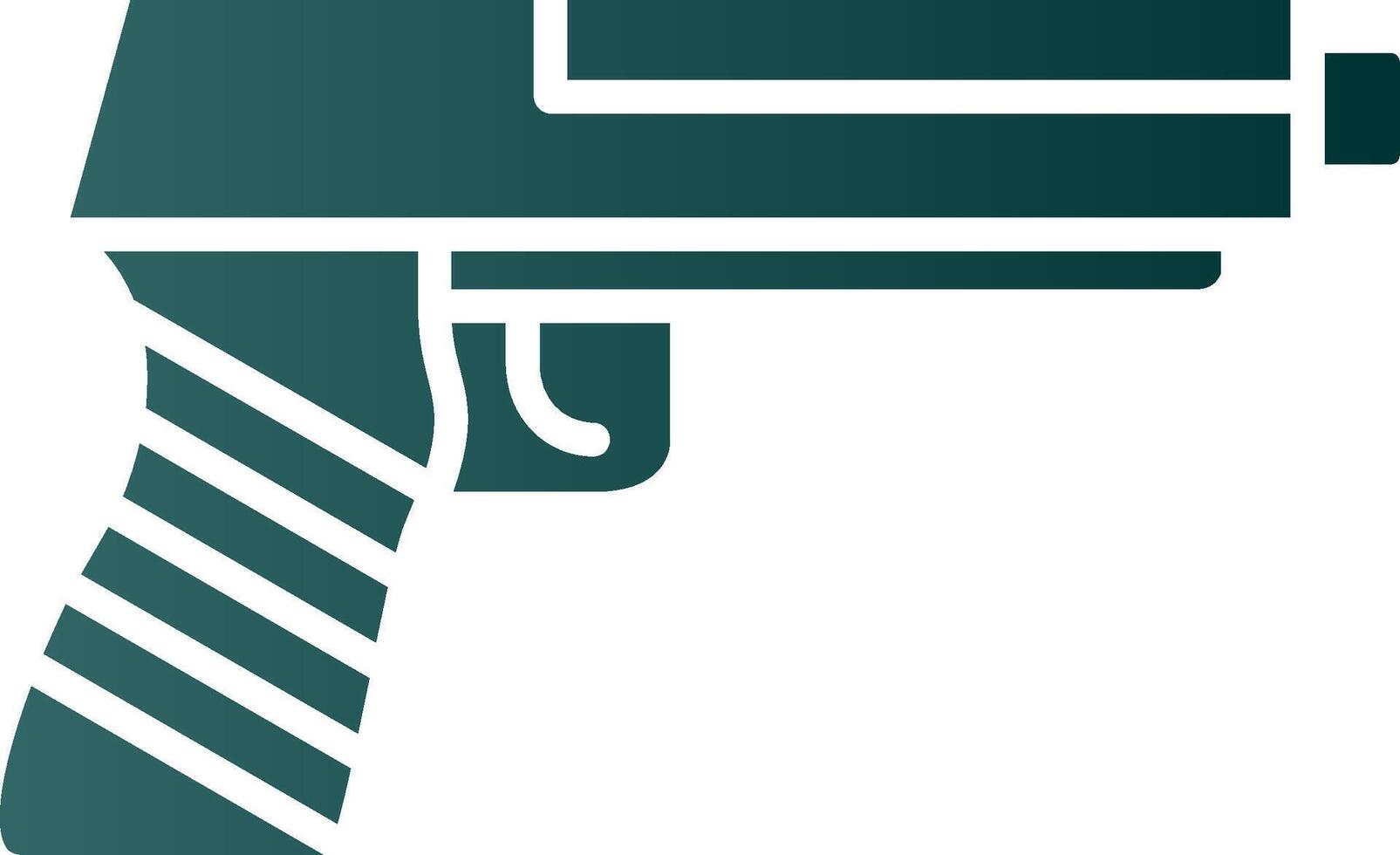 Gun Glyph Gradient Icon vector