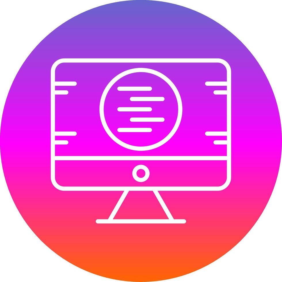 Code Development Line Gradient Circle Icon 43717412 Vector Art at Vecteezy