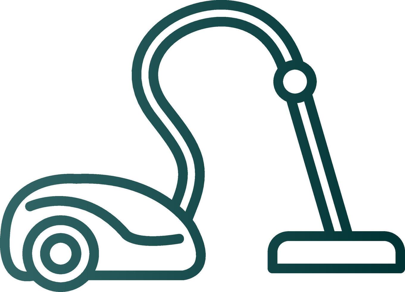 Vacuum Cleaner Line Gradient Icon vector