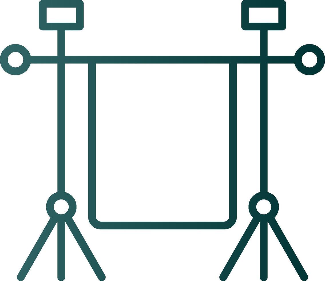 Chroma Line Gradient Icon vector