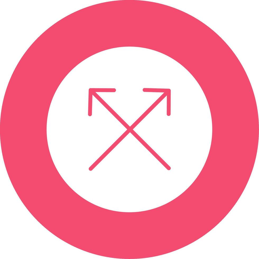 Split Multi Color Circle Icon vector