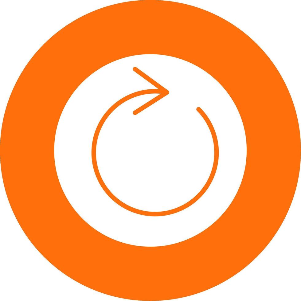 Loop Multi Color Circle Icon vector