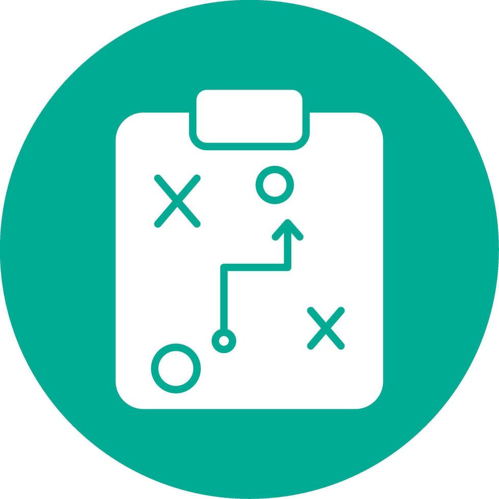 Planning Multi Color Circle Icon vector