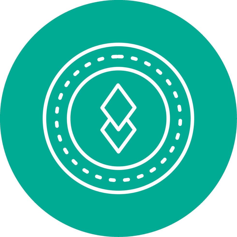 Altcoin Altcoin Multi Color Circle Icon vector