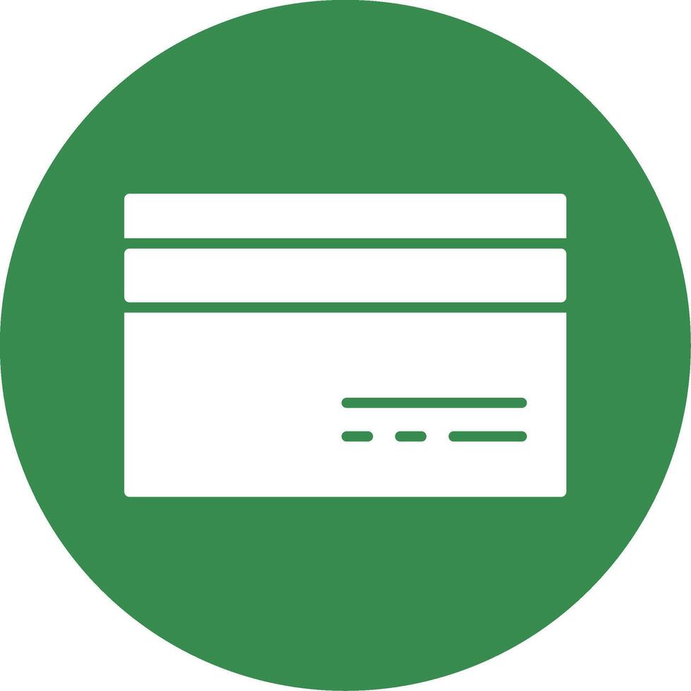 Credit Card Multi Color Circle Icon vector