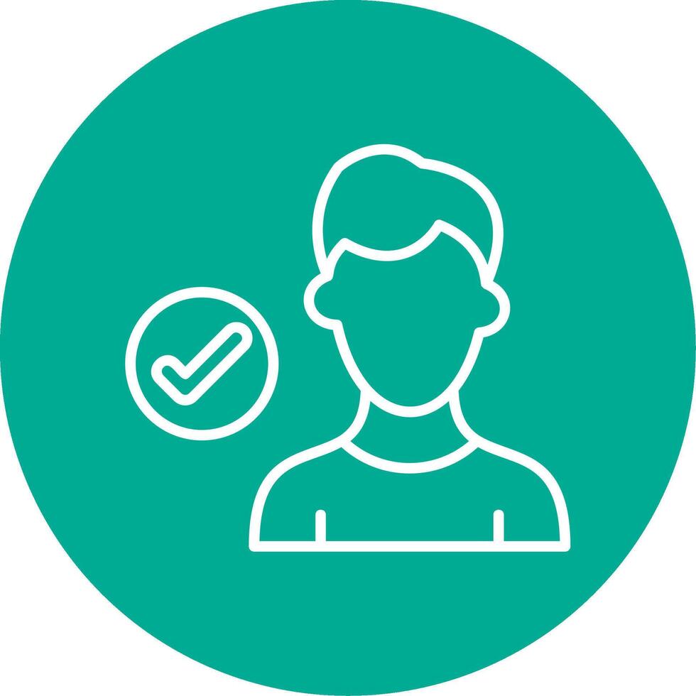 Checklist Multi Color Circle Icon vector