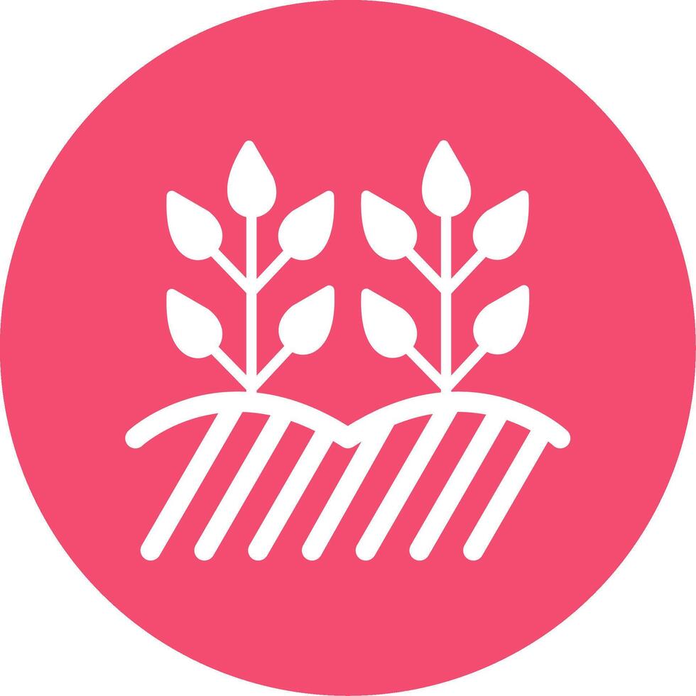 Field Multi Color Circle Icon vector