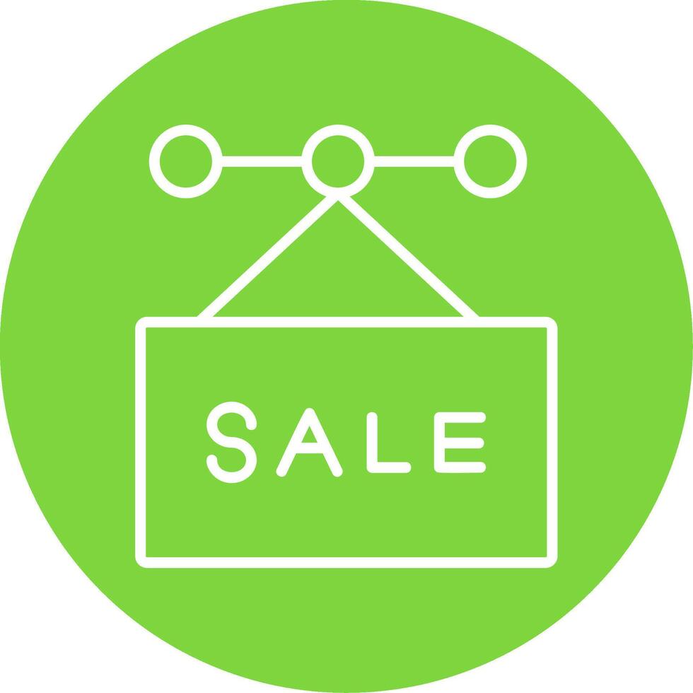 Sale Multi Color Circle Icon vector