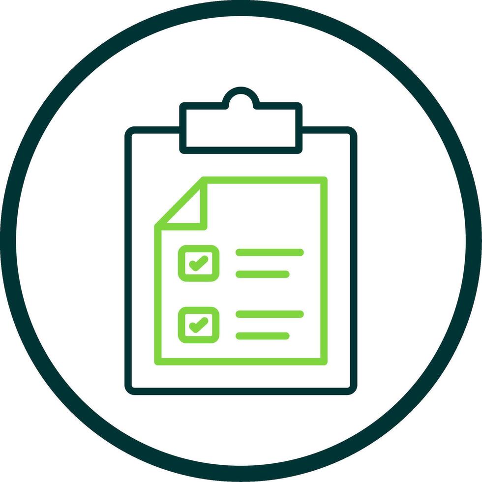 Passed Line Circle Icon Design vector
