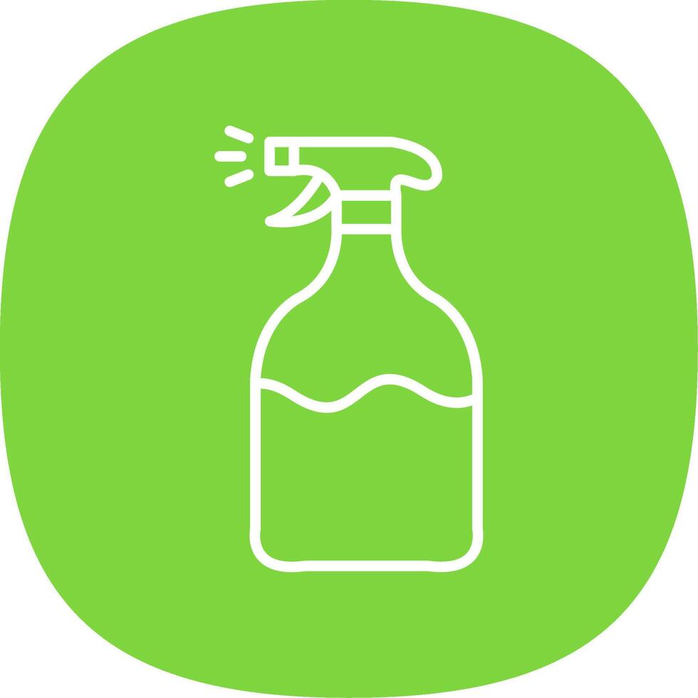 Spray Line Curve Icon Design vector