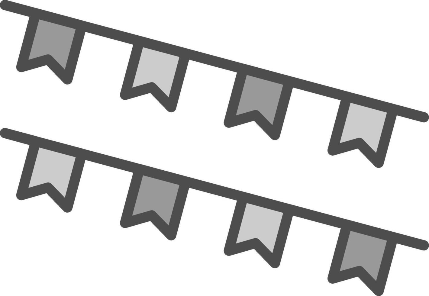 verderón línea lleno escala de grises icono diseño vector
