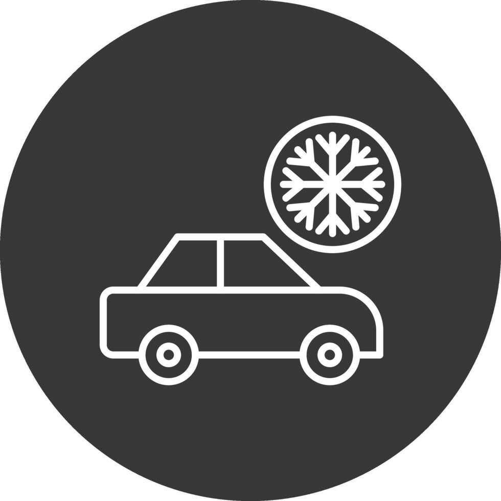Air Flow Line Inverted Icon Design vector