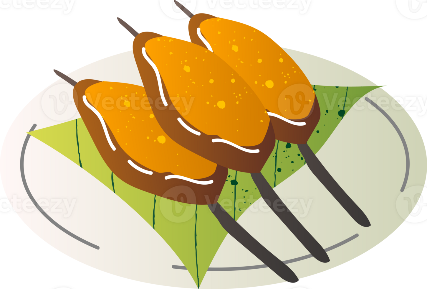 Kao niew moo yang dish png