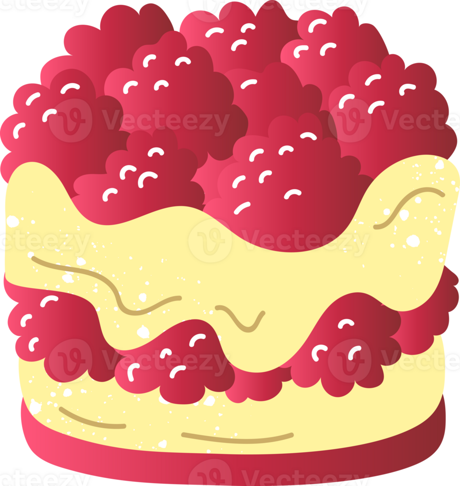 Raspberry cake dessert sweet food png