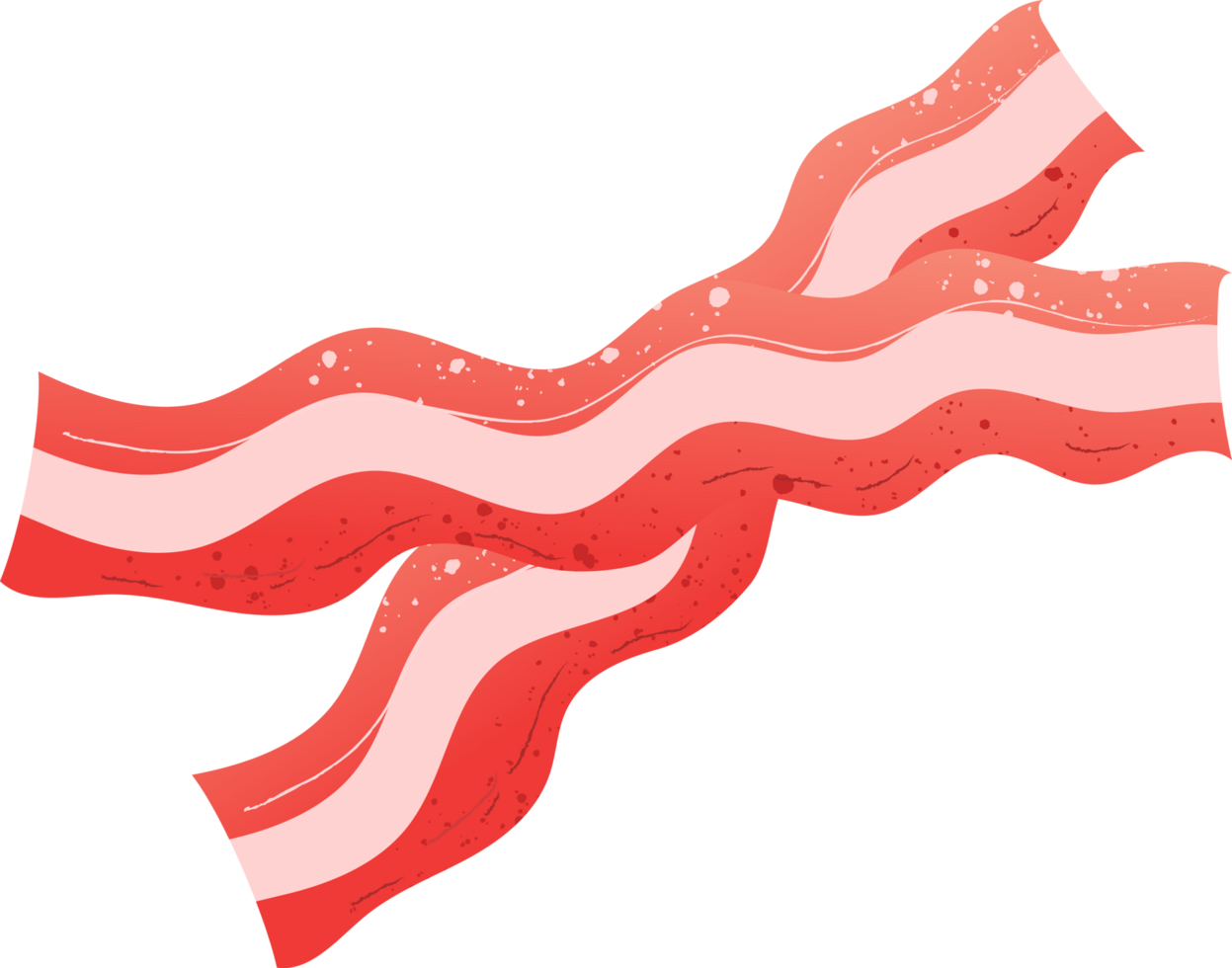Bacon from fast food restaurant png