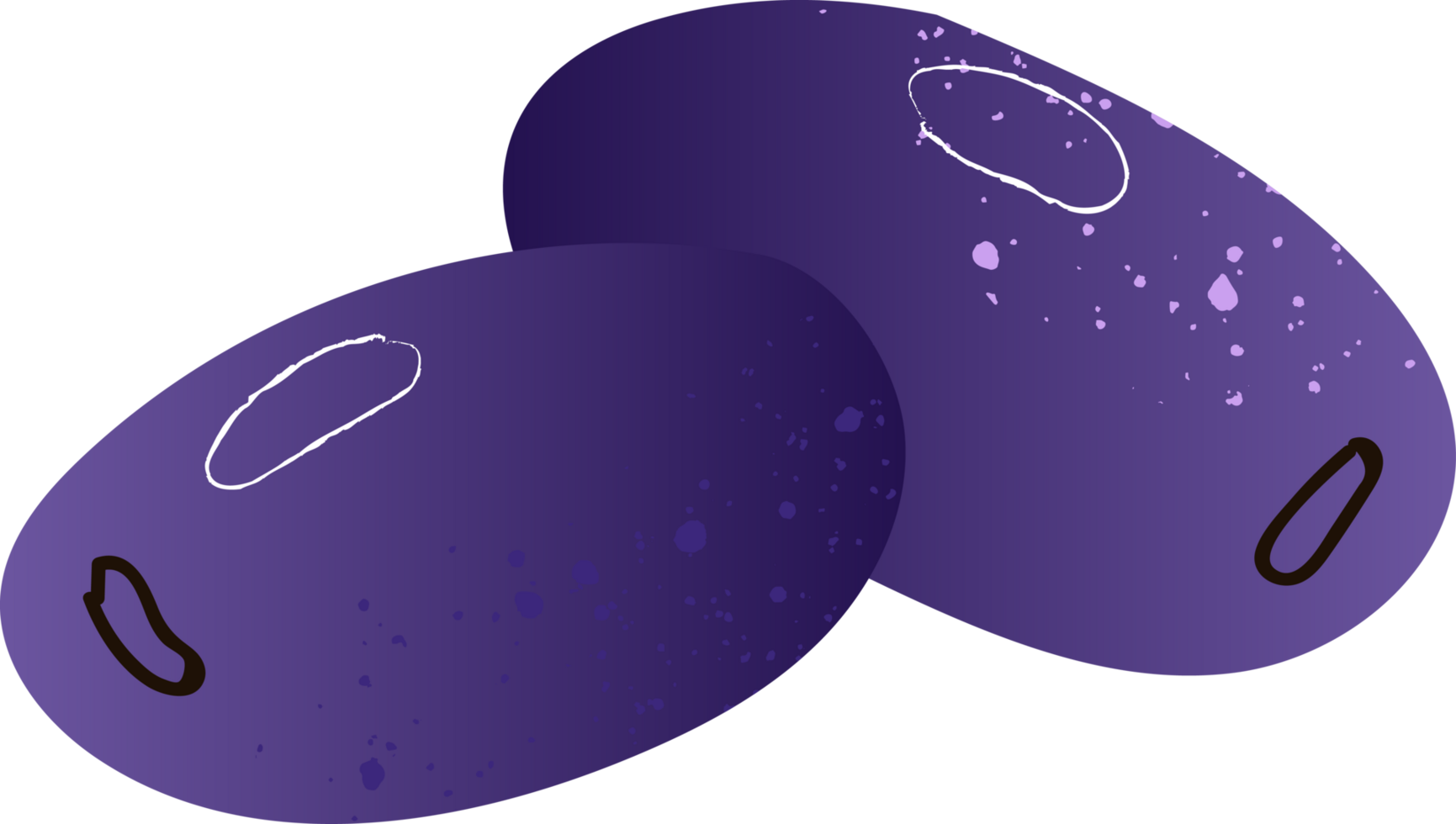 Whole jamunfruit fresh organic fruit png
