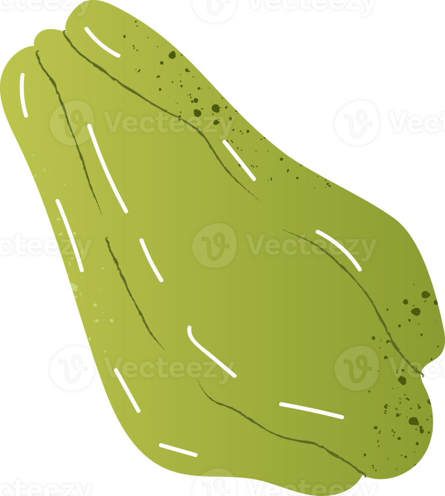 Whole chayote organic fresh vegetables png