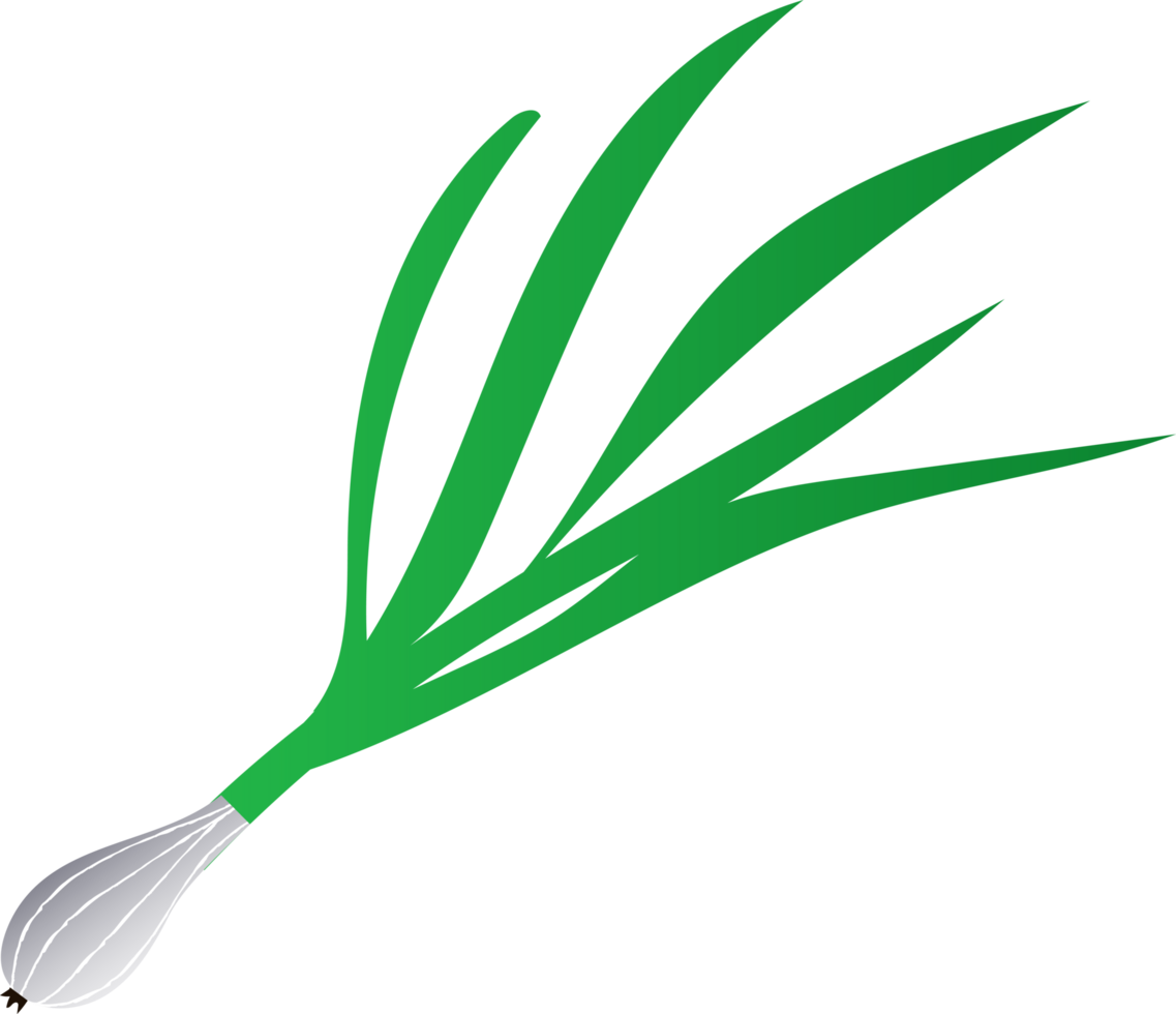 Sprig green onions organic vegetables png