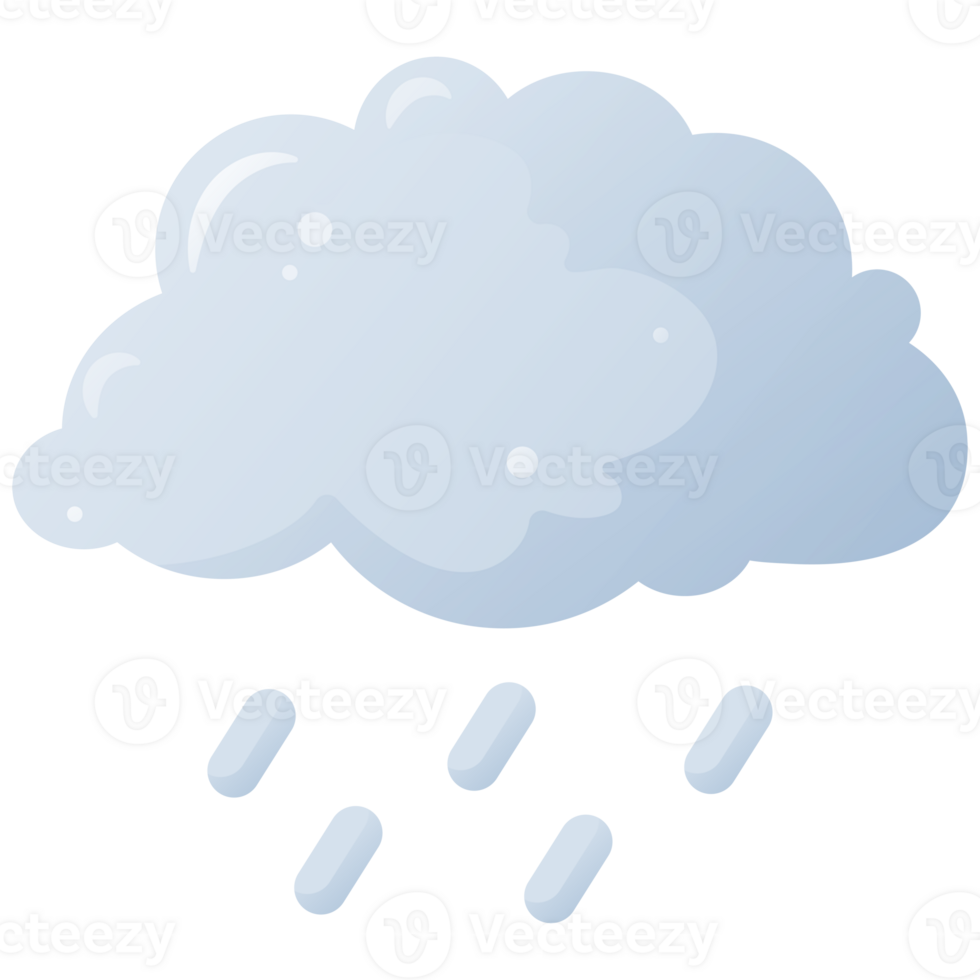 Cloud with rain for weather forecasting and prediction precipitation associated with onset of autumn png