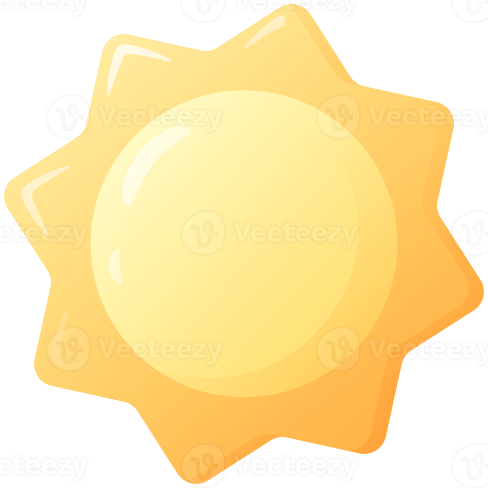 Soleil symbolise début de Matin et jour ou chaud été temps et approche de ensoleillé journées png