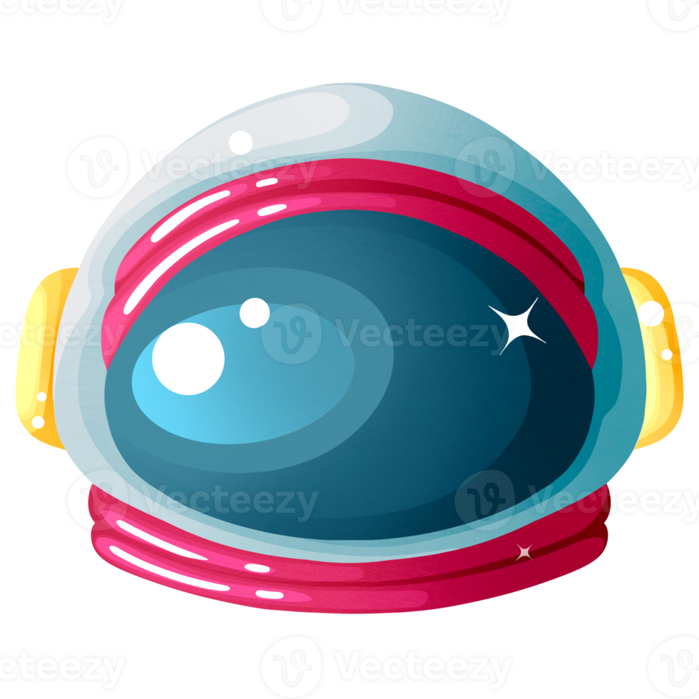 moderno astronauta casco png