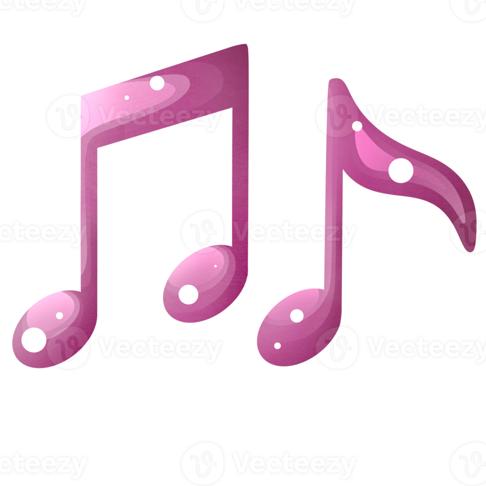 Music notes for composing png