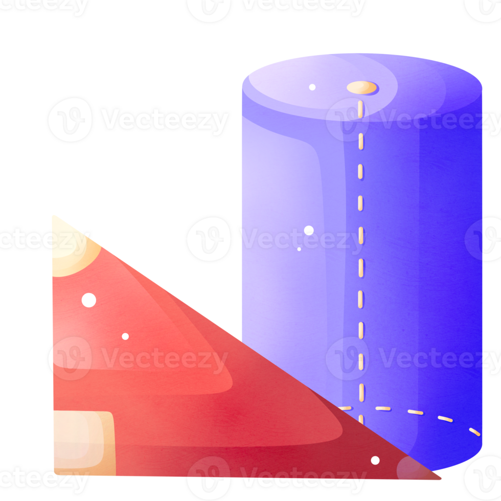 Different geometric shapes for school lesson png