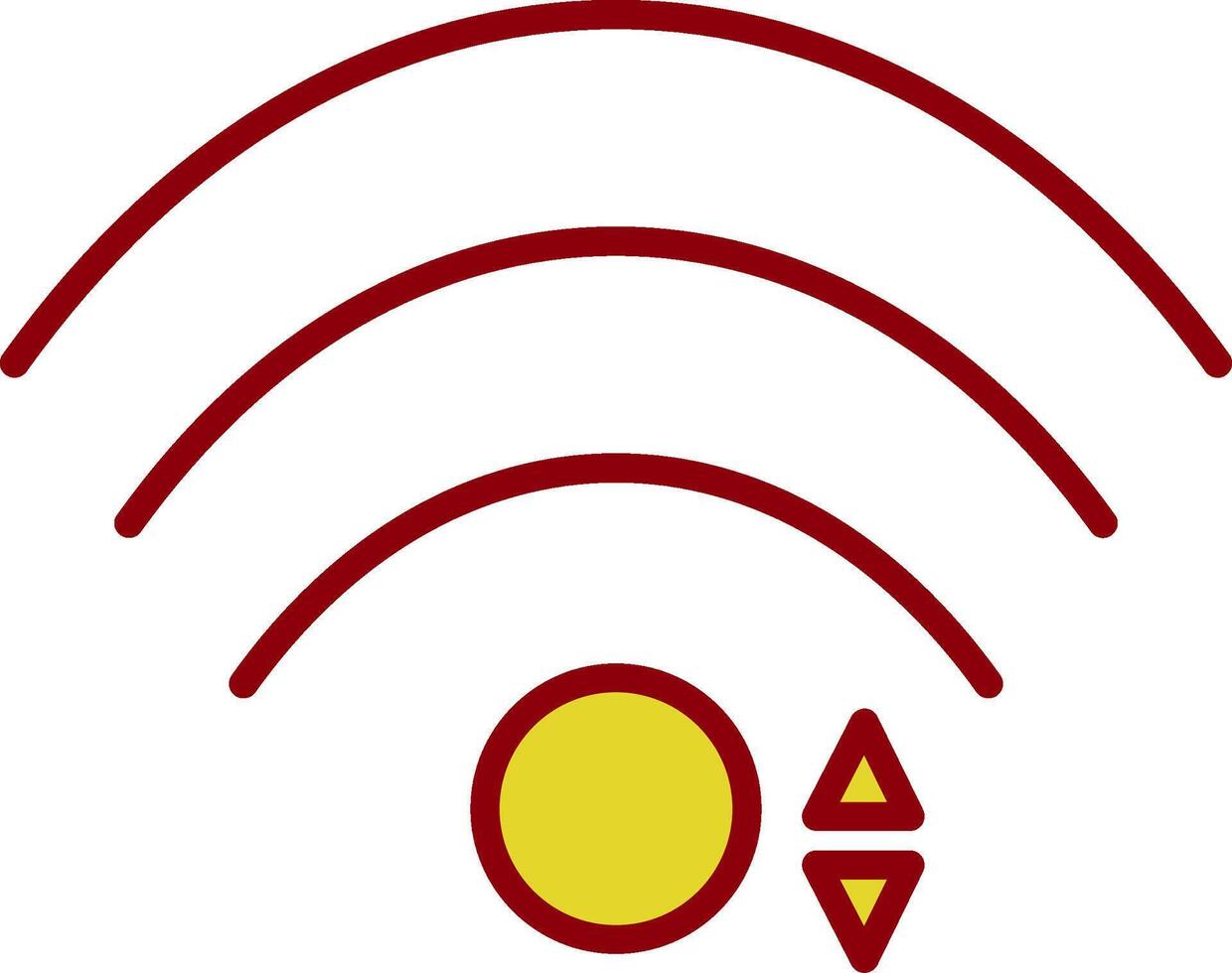Wifi Vintage Icon Design vector